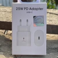 Samsung 25W PD USB-C Fast Charger Adapter Master Copy | Super Fast Charging | White | For Samsung & All Type-C Devices | Samsung 25W charger | Samsung Type C fast charger | Samsung super fast charger 25W