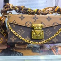 Louis Vuitton-inspired crossbody handbag/wallet phone case