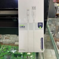 Hello-G HG/C-08 Flash Cable  12W Fast Charging (USB to Lightning) Upgrade your everyday charging setup  Cable, built for reliable daily performance and speed.