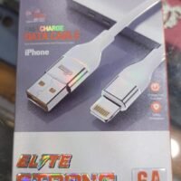 Hi-Power Elite Strong USB to Lightning Fast Charge Data Cable (65W, 6A).