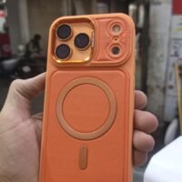 Rimova Style Mobile Phone Case with Soft Cloth Inner Lining 17/18 Pro Max| Stylish Protective Back Cover | Premium Look Phone Case